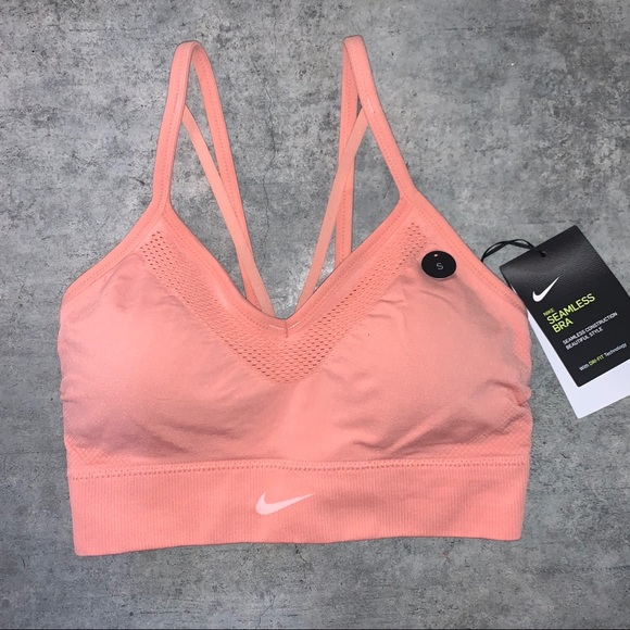 Nike Other - Nike Light Support Seamless DriFit Sports Bra Pink